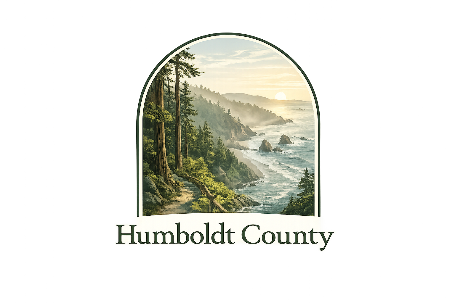 Humboldt County California - logo